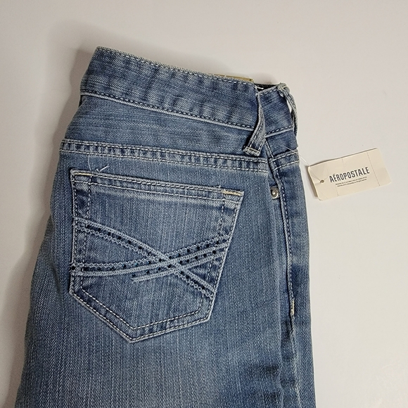 Aeropostale Bayla Skinny Jeans Women's size 00 length regular - Picture 4 of 11